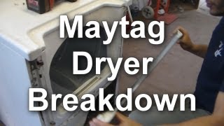 Maytag Dryer  How to Take Apart a Dependable Care Dryer [upl. by Nodnal]