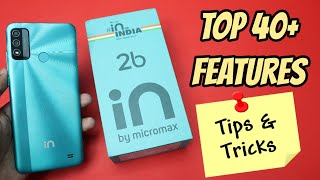 Micromax IN 2B Tips amp Tricks  40 Special Features [upl. by Kersten]