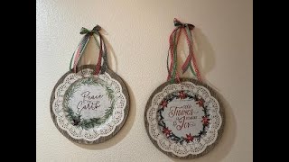 Dollar Tree DIY Calendars and Charger Plate Wall Hangers [upl. by Nadean821]