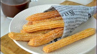 Cómo hacer churros caseros ¡La receta más fácil del mundo [upl. by Hurwitz]