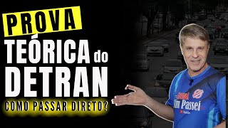 PROVA TEÓRICA DO DETRAN – PASSE DIRETO  Questões de Provas Dicas e Macetes [upl. by Grissel]