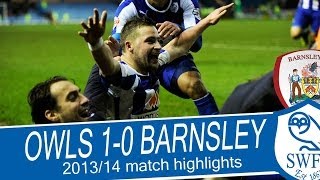 Sheffield Wednesday v Barnsley  Championship 20132014 Highlights [upl. by Anana]