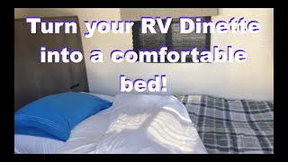 How to Turn Your RV Dinette into a bed [upl. by Candida]