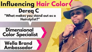 Influencing Hair Color and Standing Out with Dereq C sponsored by Black Beauty Expo [upl. by Atlanta583]