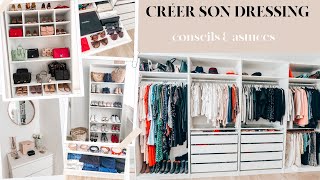 6 CONSEILS POUR CRÉER SON DRESSING  toutes les astuces à connaître avant de concevoir son dressing [upl. by Casta302]