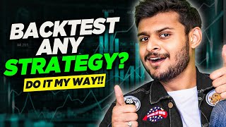 Youre Not a Bad Trader How to Easily BackTest any Setup [upl. by Nnylsaj320]