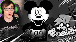 Mickey mouse in friday night funkin is actually terrifying [upl. by Nilkcaj]