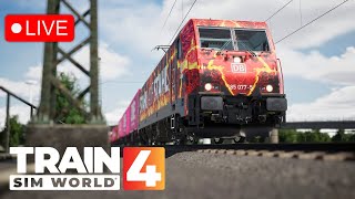 LIVE Repaints Mods und Zwangsbremsungen Beginn 2000 Uhr  TRAIN SIM WORLD 4  LIVE [upl. by Hance755]