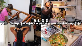 Unwrapping Our Cheap Dining FurnitureThe Truth About This Job  A Dissapointing Weightloss Update [upl. by Lora]