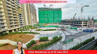 DMCI Alder Residences Taguig as of 28 June 2024 [upl. by Tjon253]