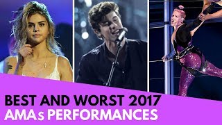 AMAs Best and Worst Performances BTS Selena Gomez etc  Hollywire [upl. by Landau]