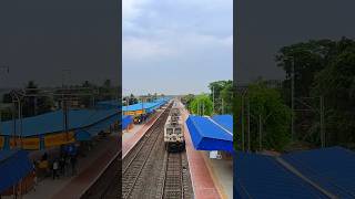 Furious Howrah Rajdhani Express shorts [upl. by Naj]