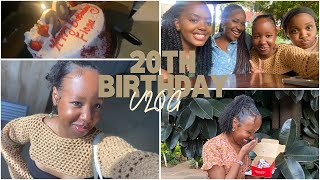 YOURE 20 birthday week vlog [upl. by Cogn]