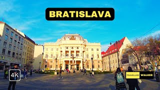 Bratislava Slovakia 🇸🇰  Bratislava Walking Tour 2024  4K HDR  Slovakia [upl. by Omor]