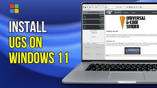 How to Install UGS  Universal Gcode Sender Complete Guide [upl. by Anelliw]