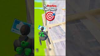 How to PREFIRE in Fortnite Chapter 5 🎯 [upl. by Drice151]