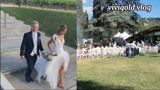 The best Italian wedding that I have ever attended Italian wedding vlog [upl. by Aninnaig]