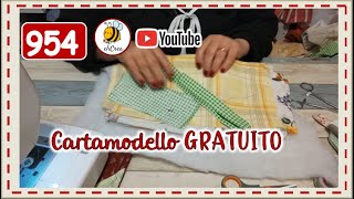 🌹954  Copriforno facile come fare è semplice segui il tutorialelicreaCUCITO creativo💕 [upl. by Irah]