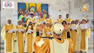 Archangelic Voices Choir of St Mark Catholic Church  Our Father by Cosmos Onyiba [upl. by Anwat]