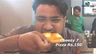 સૌથી અલગ Cheezy7 Pizza ચીઝી7Pizza Cheese Garlic bread La Pinoz [upl. by Ande]