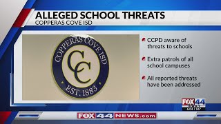 Copperas Cove PD addresses alleged school threats [upl. by Wallis]