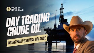 Day Trading Crude Oil Using VWAP amp Initial Balance [upl. by Labaw580]