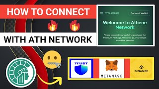 How to Connect Wallet in Athene Network  Connect Athene Network With Binance  Athene Network [upl. by Inva]