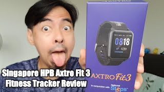 Singapore HPB Axtro Fit 3 Fitness Tracker Review [upl. by Tibbitts]