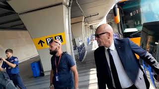 LIVE FIUMICINO Arrivo Mario Hermoso 1 settembre 2024 [upl. by Ettesel]