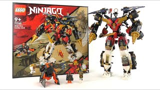 Der beste LEGO Ninjago Mech  71765  UltrakombiNinjaMech  Review auf deutsch [upl. by Schmeltzer]