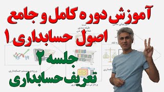 آموزش کامل دوره جامع اصول حسابداری یک جلسه 2 تعریف حسابداری [upl. by Tremayne]