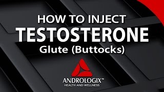 How to Inject Testosterone – Glute Buttocks Injection  Andrologixcom [upl. by Brendon]