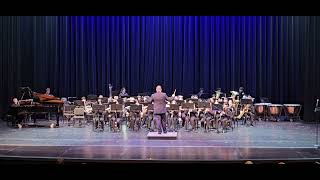 Ridgeview Middle School Honor Band playing Hypnotic by Brian Balmages [upl. by Gisella]