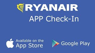 How to RYANAIR FREE Online APP CHECKIN smartphone Tutorial [upl. by Noxin]