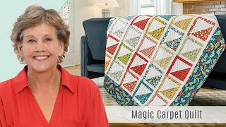 How to Make a Magic Carpet Quilt  Free Project Tutorial [upl. by Gonroff]