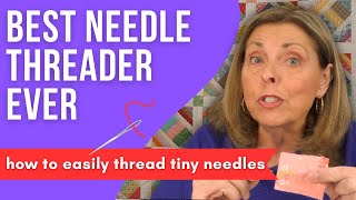 Comparing 4 Methods Easily Thread a Needle for Quilting or Sewing 🧵 [upl. by Aletsirc771]