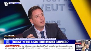 Le RN censurera sur des actes   Yoann Gillet BFMTV [upl. by Clarisse]