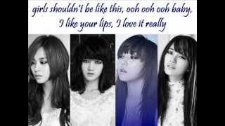 Miss A  Lips english lyrics [upl. by Eixela324]