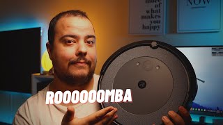 irobot roomba i3  unboxing e impressões [upl. by Yttig264]