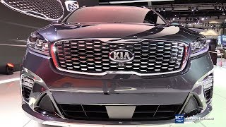 2019 KIA Sorento SXL V6  Exterior and Interior Walkaround  Debut at 2017 LA Auto Show [upl. by Portwine]