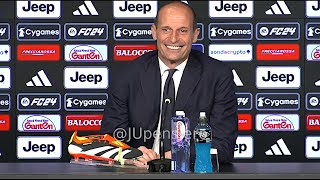 ALLEGRI post JuveMilan 00 conferenza stampa quotGirone di ritorno non allaltezza siamo benefattoriquot [upl. by Quiteria]