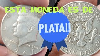 50 CENTAVOS DE PLATA EN CIRCULACIÓN 💲💲💲 MONEDA DE PLATA DE 1967 [upl. by Davidoff]