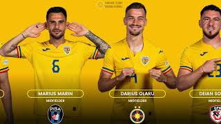 ROMANIA EURO 2024 SQUAD LIST  UEFA EURO 2024 GERMANY [upl. by Adav]