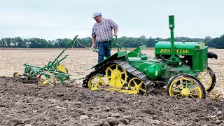 Vintage amp Special Built Tractors Plowing [upl. by Mckale]