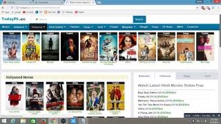 How to downlaod movies from TODAYPK online Free  2016 [upl. by Abil]