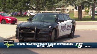 School resource officers return to patrolling school hallways [upl. by Mitman780]