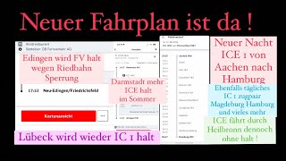 Der neue Fahrplan ist da  Krasse Änderungen Teil 1 [upl. by Sarad319]