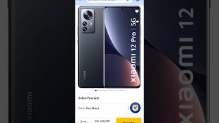 Xiaomi 12 Pro 5G ₹37999 link in description [upl. by Priscilla]