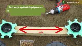 Comment poser une terrasse composite sur plots [upl. by Yatnoj]