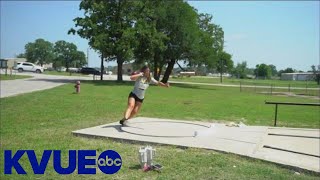 Giddings High School senior chasing 5th and 6th 4A titles  KVUE [upl. by Mandel564]